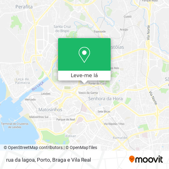 rua da lagoa mapa