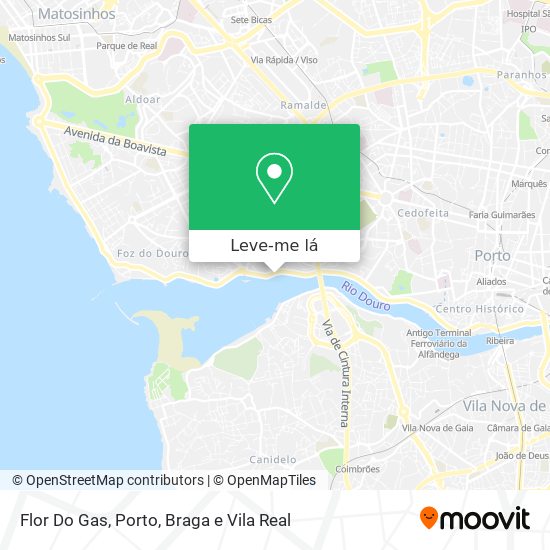 Flor Do Gas mapa