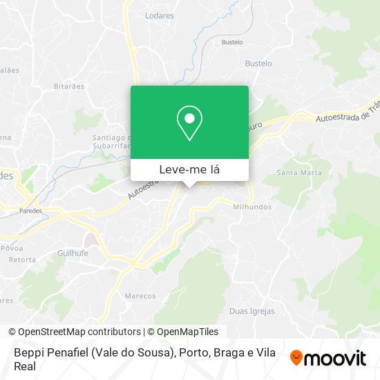 Beppi Penafiel (Vale do Sousa) mapa