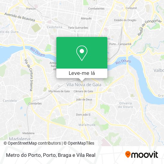 Metro do Porto mapa