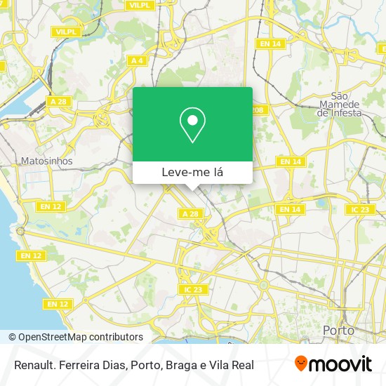Renault. Ferreira Dias mapa