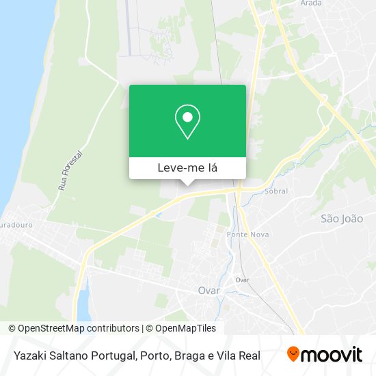 Yazaki Saltano Portugal mapa