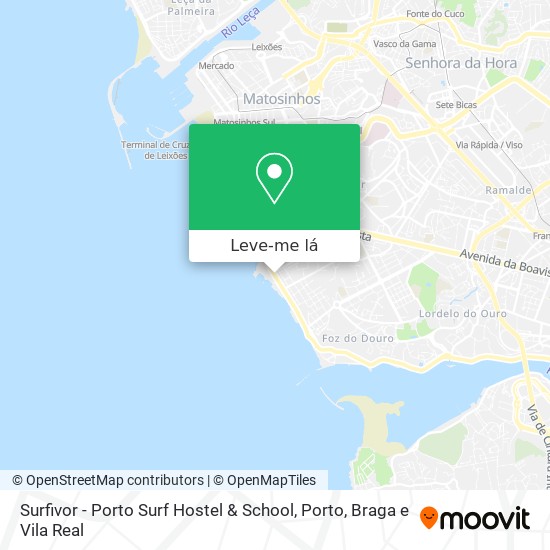 Surfivor - Porto Surf Hostel & School mapa