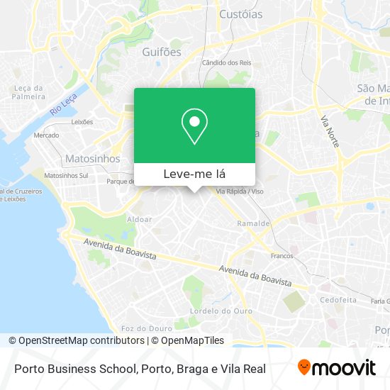 Porto Business School mapa