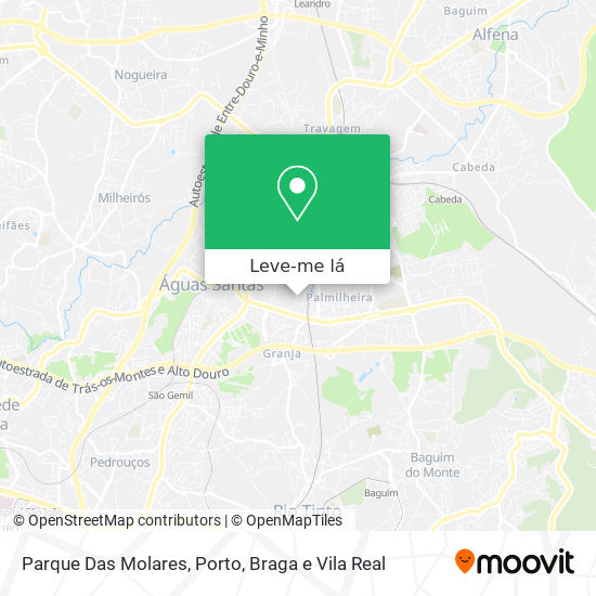 Parque Das Molares mapa