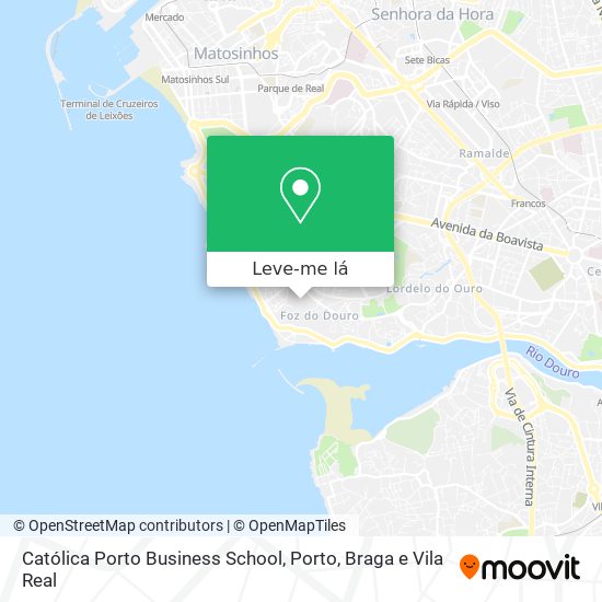 Católica Porto Business School mapa