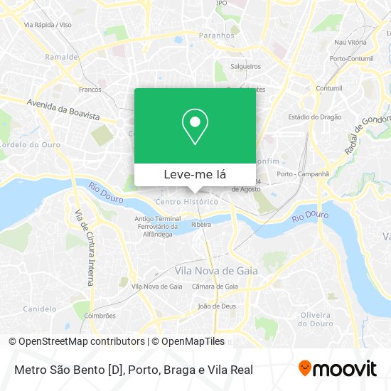Metro São Bento [D] mapa