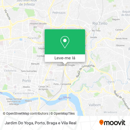 Jardim Do Yoga mapa