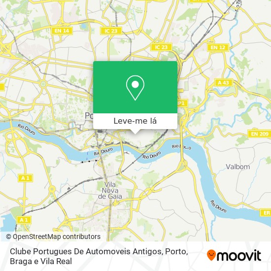 Clube Portugues De Automoveis Antigos mapa