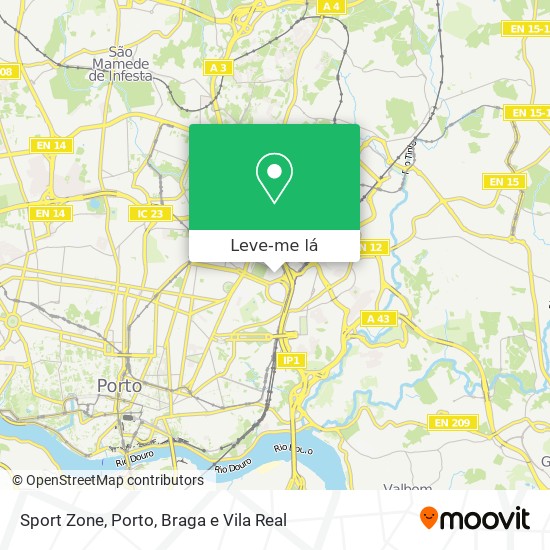 Sport Zone mapa