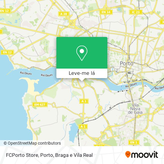 FCPorto Store mapa