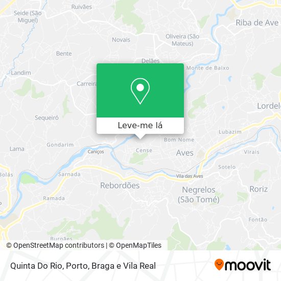 Quinta Do Rio mapa