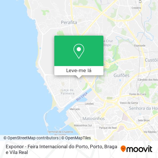 Exponor - Feira Internacional do Porto mapa