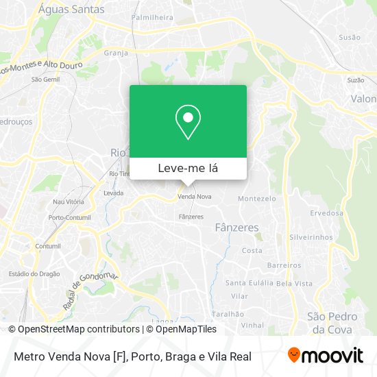 Metro Venda Nova [F] mapa