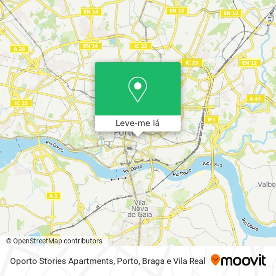 Oporto Stories Apartments mapa