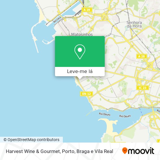 Harvest Wine & Gourmet mapa