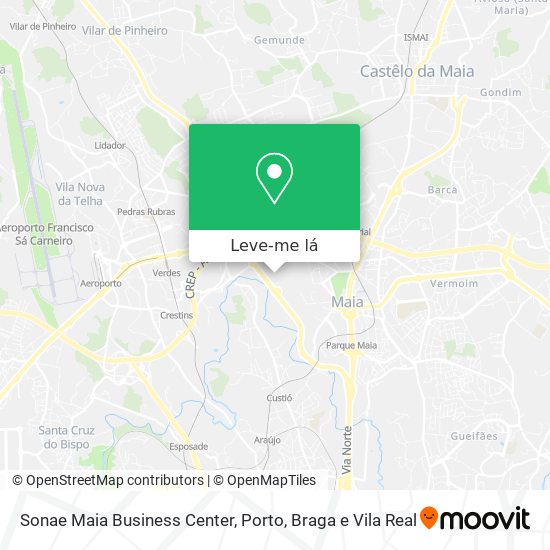 Sonae Maia Business Center mapa