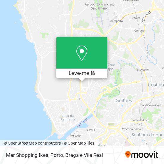 Mar Shopping Ikea mapa