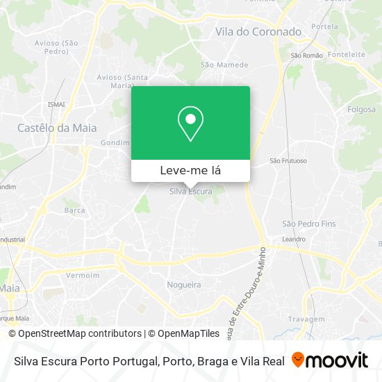 Silva Escura Porto Portugal mapa