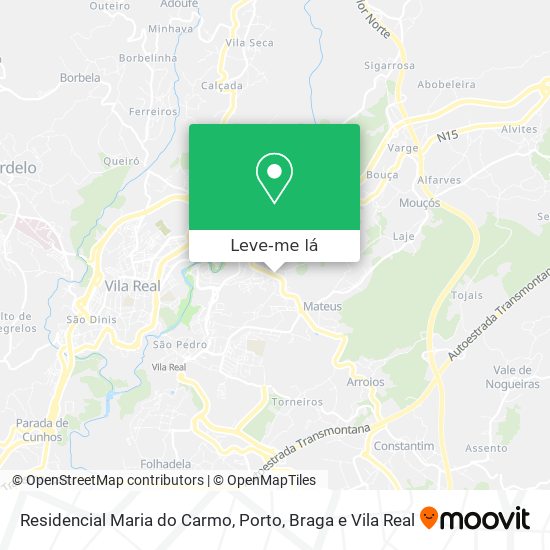 Residencial Maria do Carmo mapa