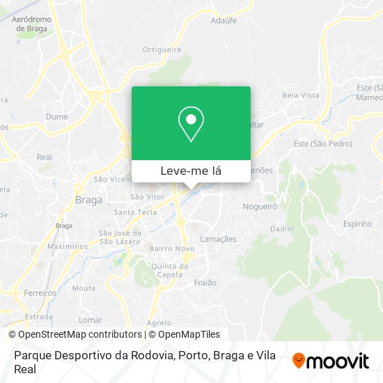 Parque Desportivo da Rodovia mapa