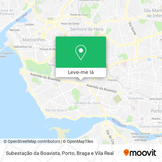 Subestação da Boavista mapa