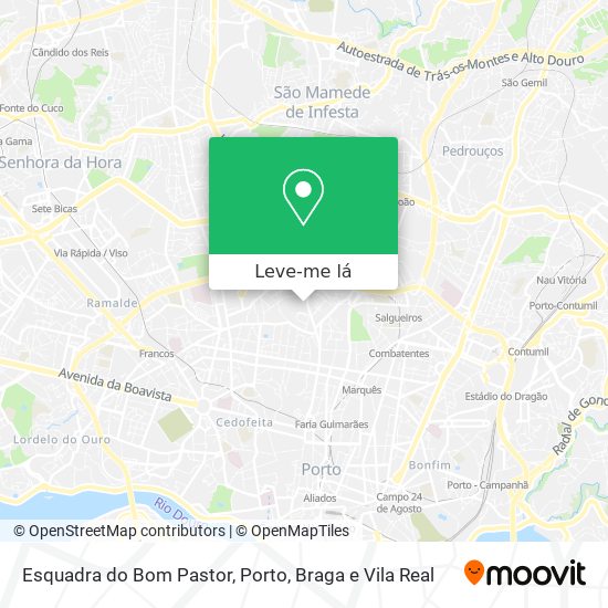 Esquadra do Bom Pastor mapa