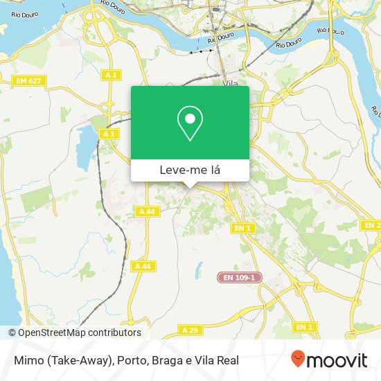 Mimo (Take-Away) mapa