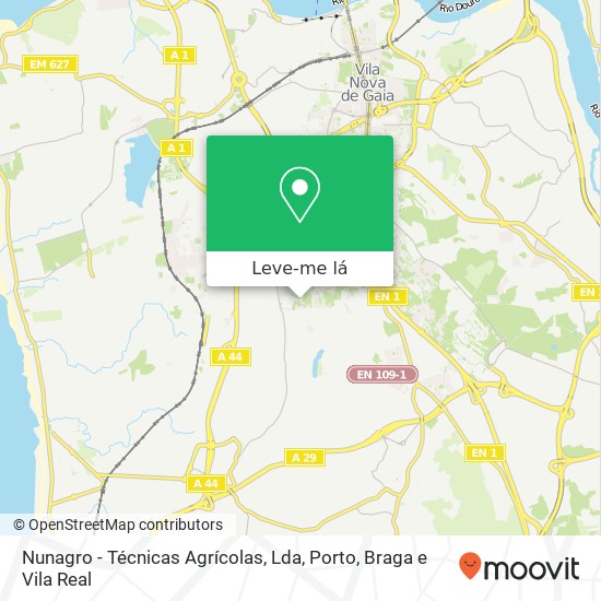 Nunagro - Técnicas Agrícolas, Lda mapa