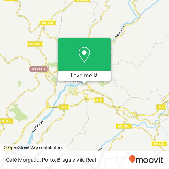 Café Morgado mapa