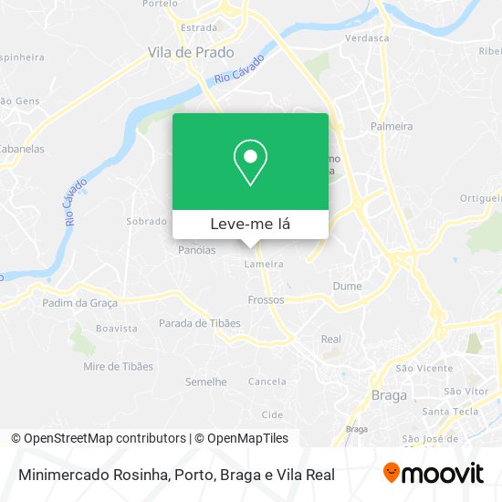 Minimercado Rosinha mapa