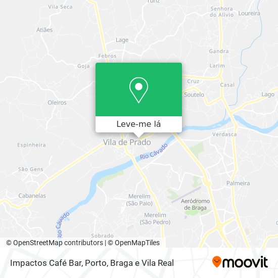 Impactos Café Bar mapa