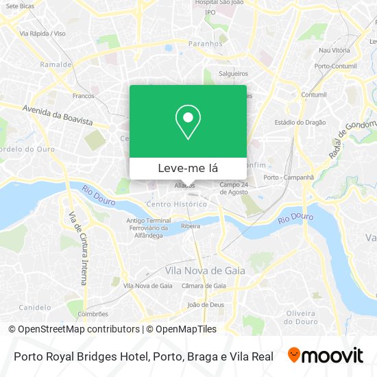 Porto Royal Bridges Hotel mapa