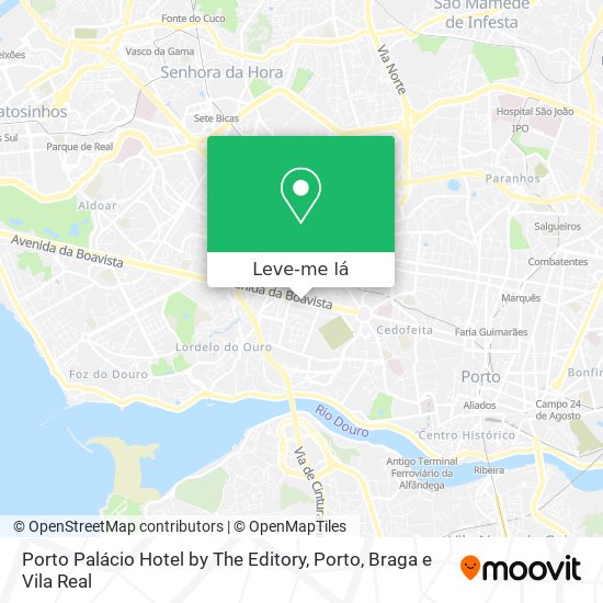 Porto Palácio Hotel by The Editory mapa
