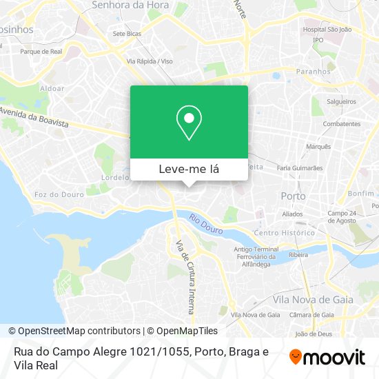 Rua do Campo Alegre 1021/1055 mapa