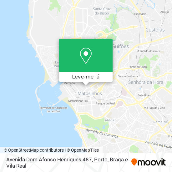 Avenida Dom Afonso Henriques 487 mapa