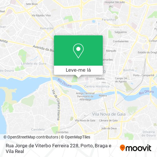 Rua Jorge de Viterbo Ferreira 228 mapa