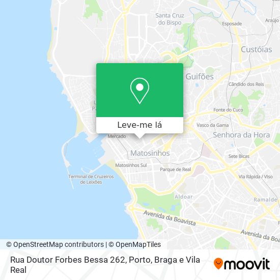 Rua Doutor Forbes Bessa 262 mapa