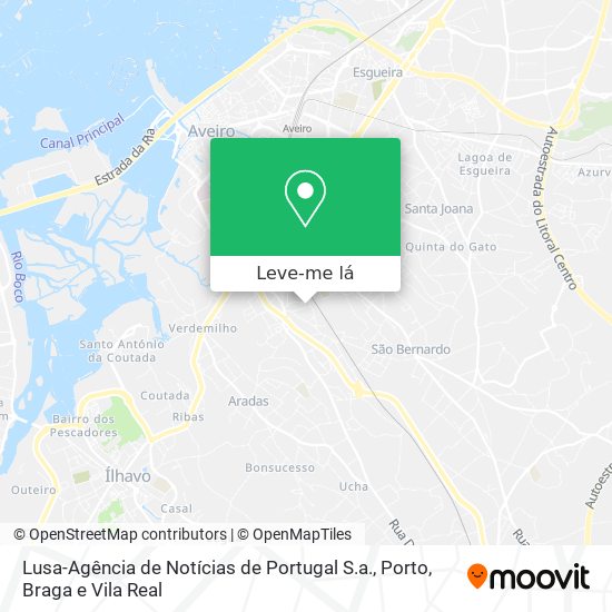 Lusa-Agência de Notícias de Portugal S.a. mapa