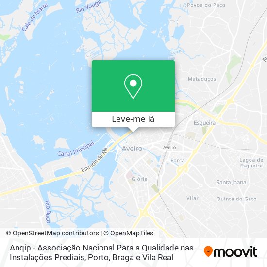 Anqip - Associação Nacional Para a Qualidade nas Instalações Prediais mapa