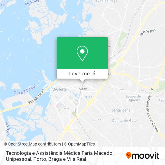 Tecnologia e Assistência Médica Faria Macedo, Unipessoal mapa