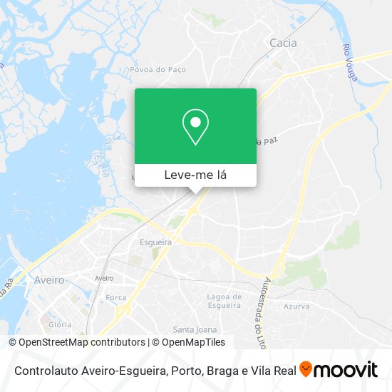 Controlauto Aveiro-Esgueira mapa
