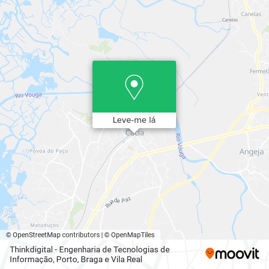 Thinkdigital - Engenharia de Tecnologias de Informação mapa