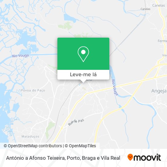 António a Afonso Teixeira mapa