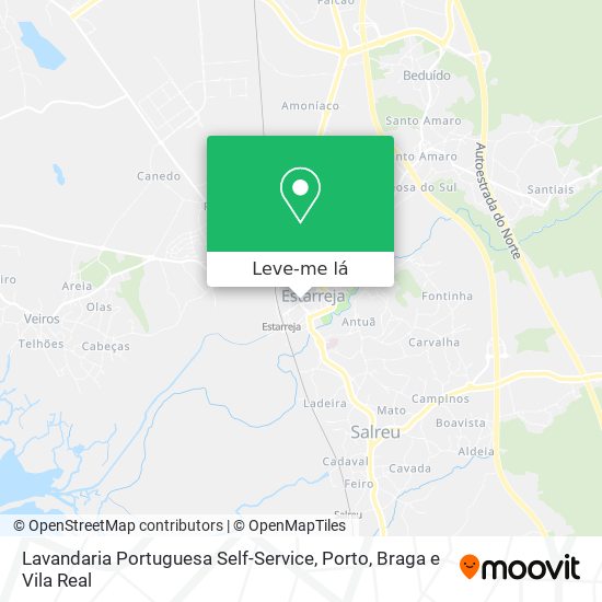 Lavandaria Portuguesa Self-Service mapa