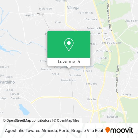 Agostinho Tavares Almeida mapa