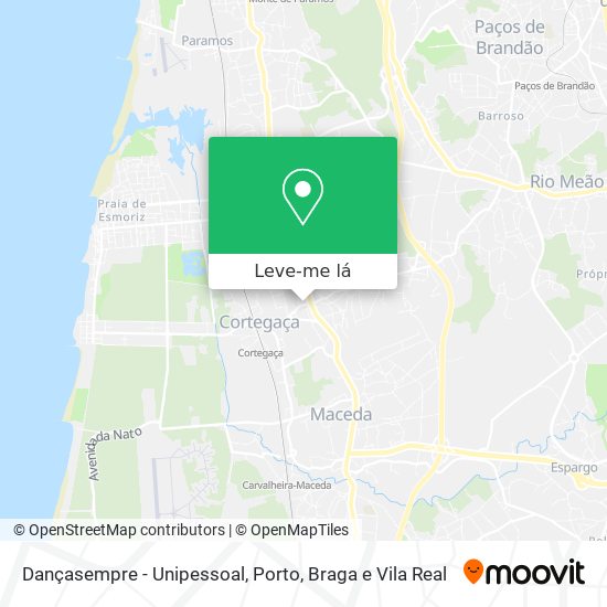 Dançasempre - Unipessoal mapa