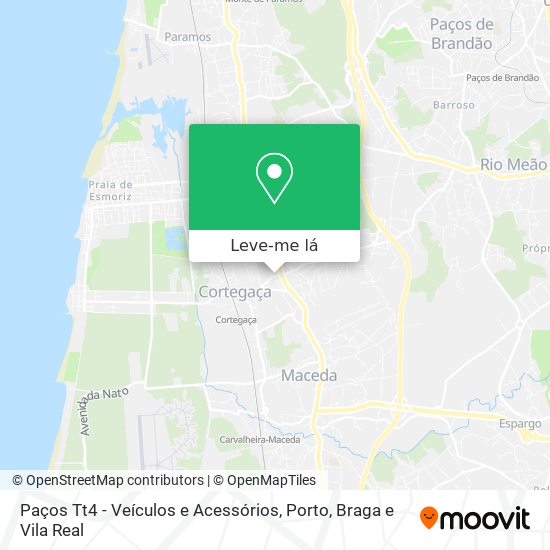 Paços Tt4 - Veículos e Acessórios mapa
