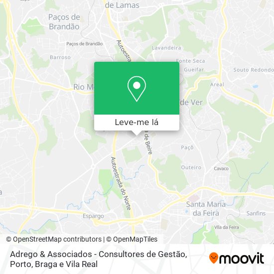 Adrego & Associados - Consultores de Gestão mapa