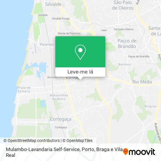 Mulambo-Lavandaria Self-Service mapa